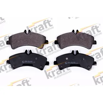 Brzdová destička Sada brzdových destiček, kotoučová brzda KRAFT 6011092