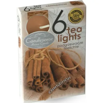 Svíčka Svíčka čajová - aroma mix druhů (6ks)