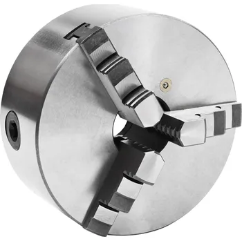 Příslušenstí k soustruhu Tříčelisťové samostředící sklíčidlo na soustruh ocelové 146707 160 mm