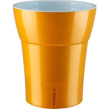 Obal na orchidej DALI-DEA 1,25l karamel-bílý