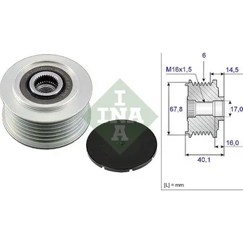 Předstihová spojka INA 535 0047 10