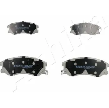 Brzdová destička Sada brzdových destiček, kotoučová brzda ASHIKA GROUP 50-0W-W10