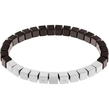 Módní doplněk Calvin Klein Moderní pánský náramek Beaded 35000429 + 2 měsíce na vrácení zboží