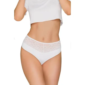 Oblečení a móda Dámská tanga 158 white - BABELL Bílá XL