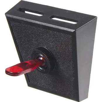 Auto elektroinstalace Páčkový spínač 20A s panelem a podsvícením, STM 47023