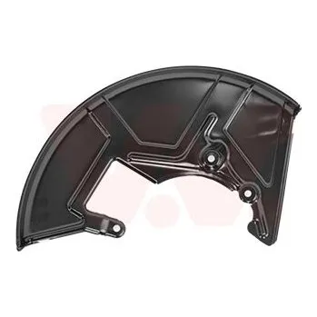 Brzdový kotouč Ochranný plech proti rozstřikování, brzdový kotouč VAN WEZEL 0377372