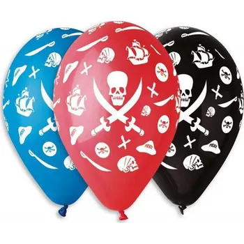Balónek Gemar Balónky Pirát 5 ks