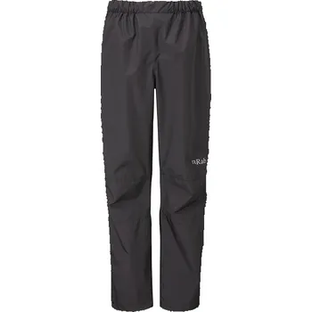 Dámské kalhoty RAB Downpour Eco Pants FZ - dámské kalhoty Barva: Black, Velikost: UK 12 - EU 40