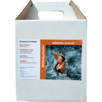 Bazénová chemie Aqua Whirlpool SET Chlor