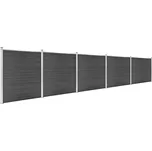 Zahradní plot WPC černý