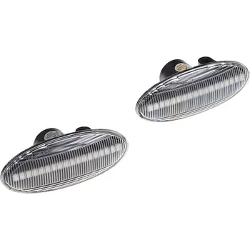 Přídavný světlomet LED dynamické blinkry Nissan oranžové, STM 96NS01