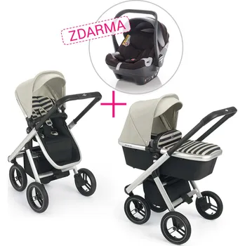 Kočárek NEONATO SET Kočárek Puro + autosedačka X1 ZDARMA, Col.48A