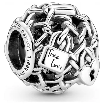 Visací zámek PANDORA korálek Visací zámek 790071C00