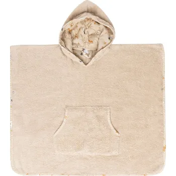 Bebe-Jou Froté pončo Bébé-Jou Steppe" "Barva:béžová|Druh:pončo|Materiál:100% bavlna|Vzor:Steppe|Značka:Bébé-jou|