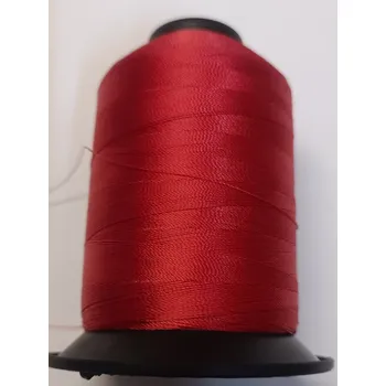 VÁZACÍ NIT NA OČKA -NYLON 50M SPOOL RUBY RED C