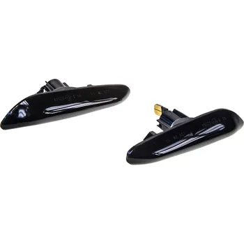 Přídavný světlomet LED dynamické blinkry BMW oranžové, kouřové 1, 3, 5, X1, X3, X5, STM 96BW03S