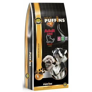 Puffins Dog Adult Mini Beef/Tuna/Lamb