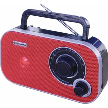 Autoanténa Radio Roadstar, TRA-2235/RD, přenosné, FM, repro, anténa, baterie