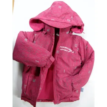 Dívčí bunda Bunda dětská zimní - MOUNTAIN SPORT - růžová - vel.98