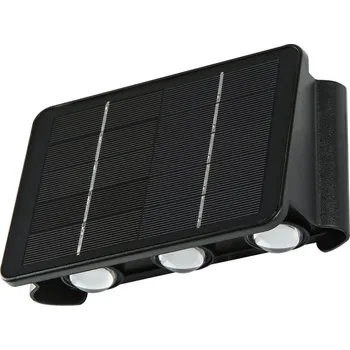 Venkovní osvětlení Venkovní solární nástěnné LED osvětlení IMMAX WALL-5 se světelným čidlem, 2W