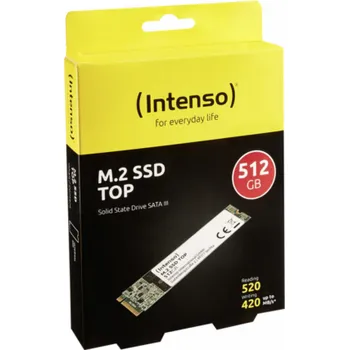 SSD disk Intenso M.2 SSD TOP 512GB SATA III