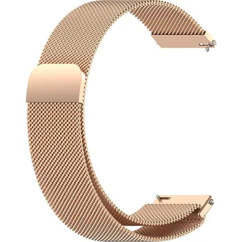 Ostatní příslušenství k chytrým hodinkám eses Milánský tah - Růžově zlatý, 24 mm