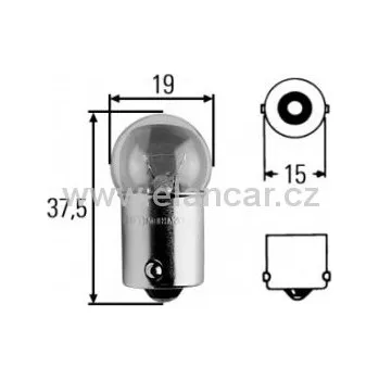 Povinná bezpečnostní výbava Autožárovka R10W 12V BA15s Tungsram