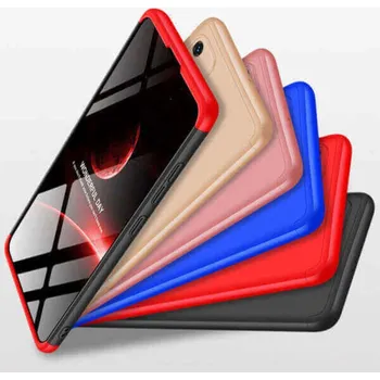 Pouzdro na mobilní telefon Ochranný 360° celotělový plastový kryt pro Xiaomi Redmi Note 12 Pro 5G - růžový