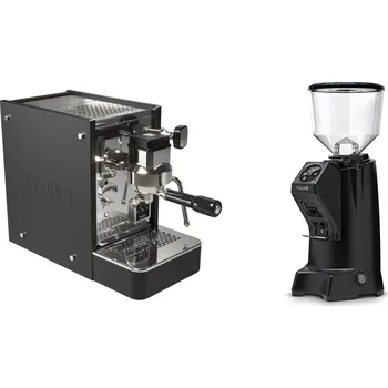 Kávovar Stone Espresso Lite Black + Eureka Nadir 65 Touch, black