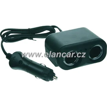 Auto elektroinstalace Zásuvka - rozdvojka s kabelem