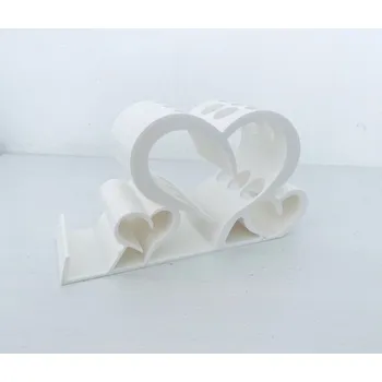 Stojánek na háčky a mobil bílý