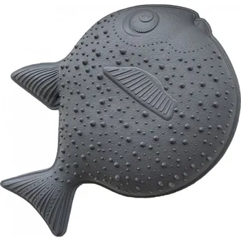 Masážní přístroj OrtoNature Masážní ortopedická podložka - BALANČNÍ RYBA - tvrdá - šedá
