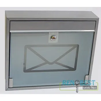 Poštovní schránka SATOS Poštovní schránka KVIDO se sklem Barevné provedení: antracit