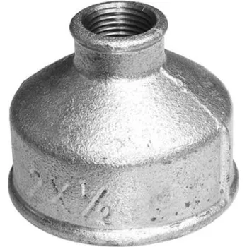 Fitinka Ostatní výrobci Nátrubek 240 1"x1/2", redukovaný, s vnitřními závity, voda, litina, pozink