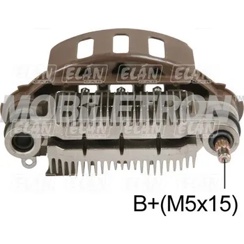 Alternátor Diodový blok alternátoru Mitsubishi A5TA4391 / 98VB-10K399BA