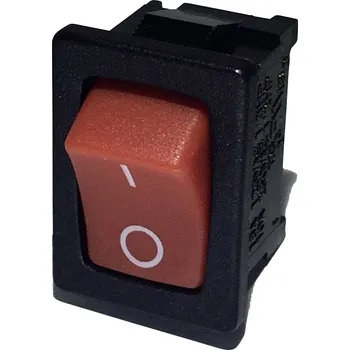 vypínač TRU COMPONENTS 1587506 kolébkový spínač TC-R13-66A-02 250 V/AC 6 A 1x vyp/zap s aretací 1 ks