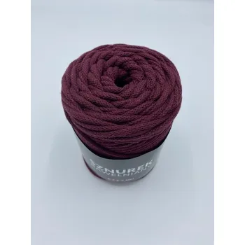 Příze Kokonki bavlněné šňůry 5mm vínové 45236 (100m)