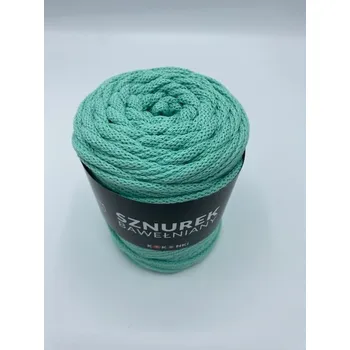 Příze Kokonki bavlněné šňůry 5mm mátové 49222 (100m)