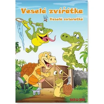 omalovánky STIL Omalovánka A5 VESELÁ ZVÍŘÁTKA