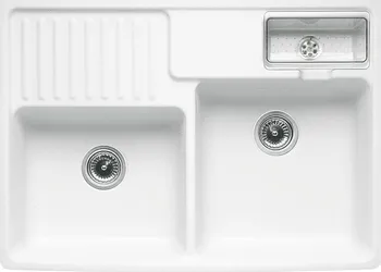 Keramický dřez Villeroy & Boch 632392R1 alpský bílý