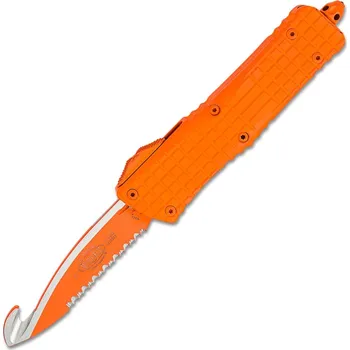 Pracovní nůž Vystřelovací Nůž Microtech Combat Troodon HS Rescue Orange 601-3CORHS