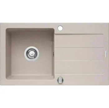 Granitový dřez Granitový dřez Pyramis SPARTA (76x44) 1B 1D béžová