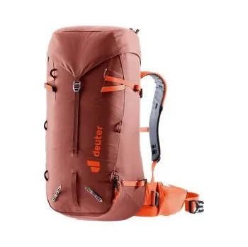turistický batoh deuter Guide 34+8 redwood-papaya červená