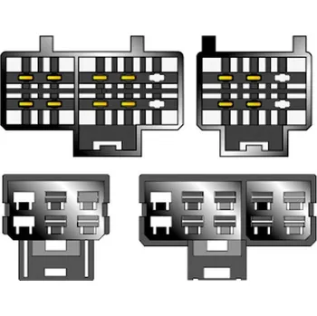 Auto elektroinstalace Kabeláž pro HF PARROT, OEM Nissan modely -2000, SOT-063