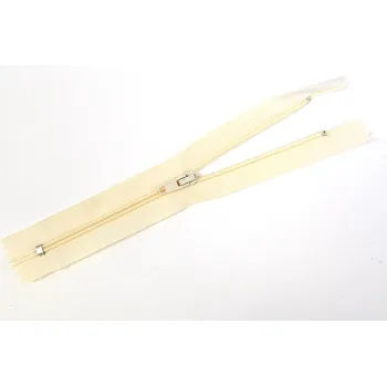 Zip Spirálový zip nedělitelný, 16 cm, krémová č. 306, 1 ks