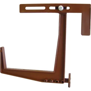 Držák na květináč a truhlík Nohel Garden Flowers NH-48523 hnědý