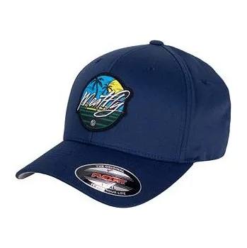 Kšiltovka Meatfly kšiltovka Raptor Flexfit Beach Navy | Modrá | Velikost S/M