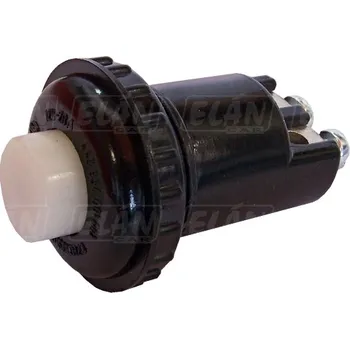 Auto elektroinstalace Tlačítko startovací bílé vystouplé velké 20 A