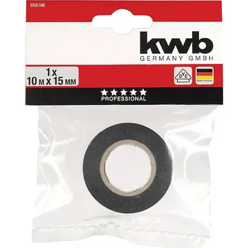 Izolační páska kwb 958100 izolační páska (d x š) 10 m x 15 mm 10 m