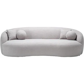 Sedací souprava Čalouněná sedačka DT75 Sametové čalounění: Steel, Přírodní látka: Iceblue